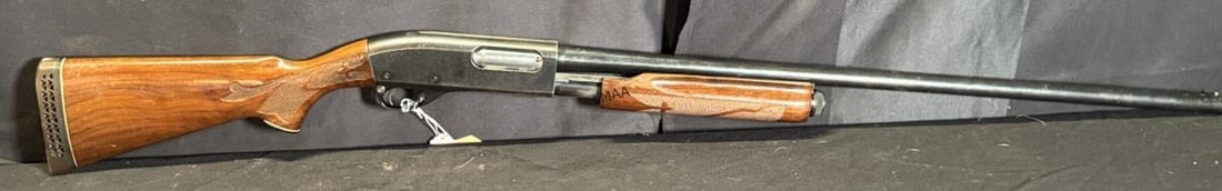 REMINGTON WINGMASTER 870 12GA PUMP SHOTGUN: REMINGTON WINGMASTER 870 12GA PUMP SHOTGUN. FULL CHOKE BARREL 2 3/4". SERIAL #V913583V. WS#210 (L776)