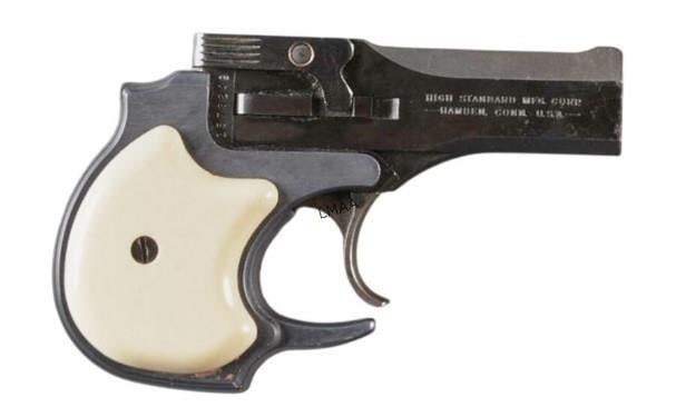 High Standard Derringer 22 Magnum: High Standard Derringer 22 Magnum Condition Good. Serial #1573249 (L987)