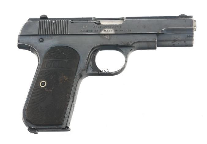 1919 COLT MODEL 1903 .32 CALIBER SEMI AUTO PISTOL (1 of 7)