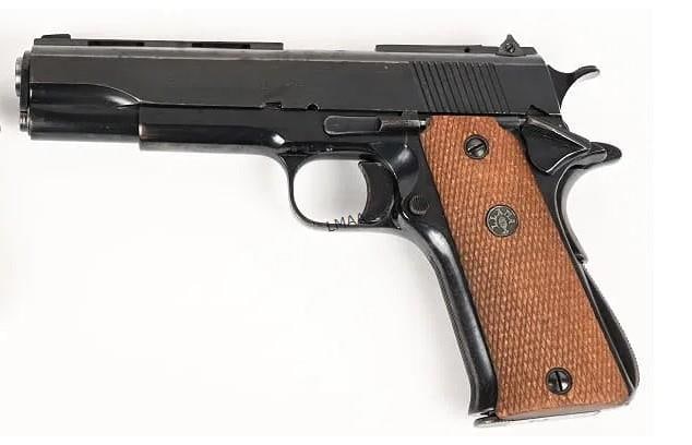GABILONDO LLAMA 1911 45 ACP PISTOL: GABILONDO LLAMA 1911 45 ACP PISTOL. BARREL 5" SERIAL #739080. (L835)