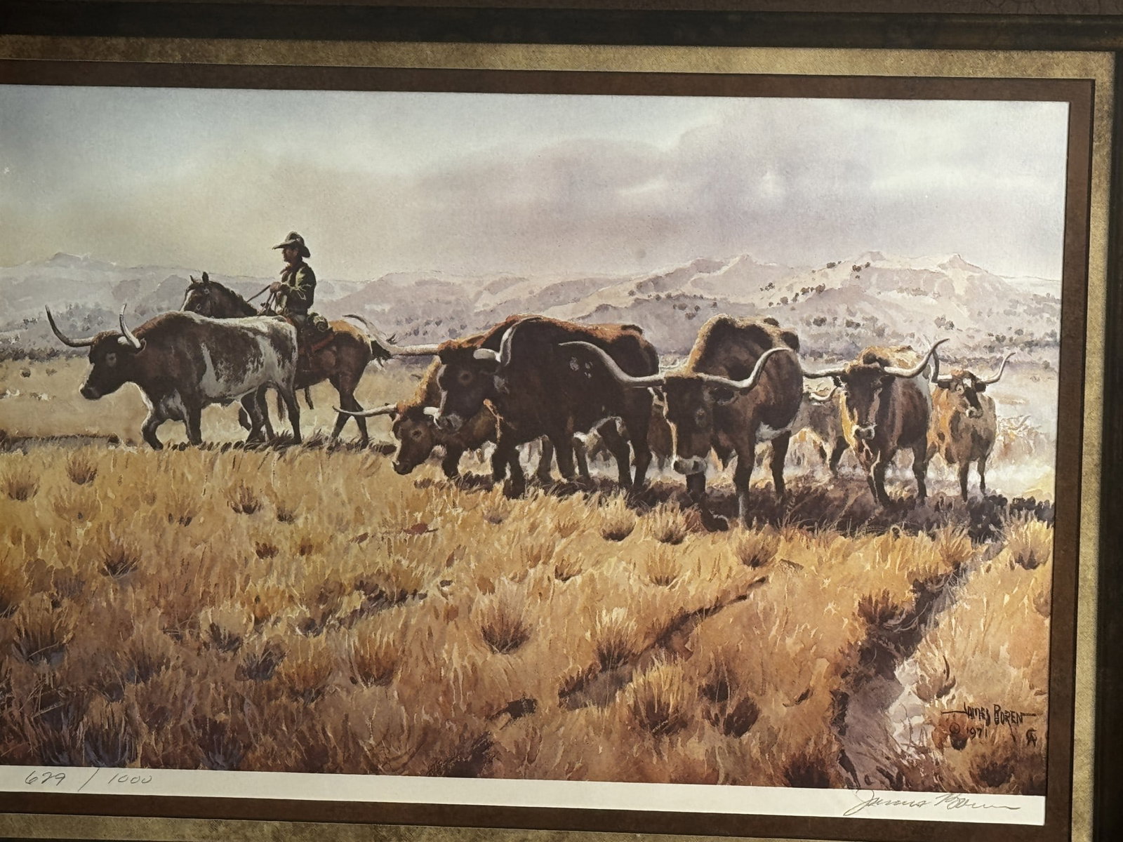 JAMES BOREN LITHOGRAPH - 2