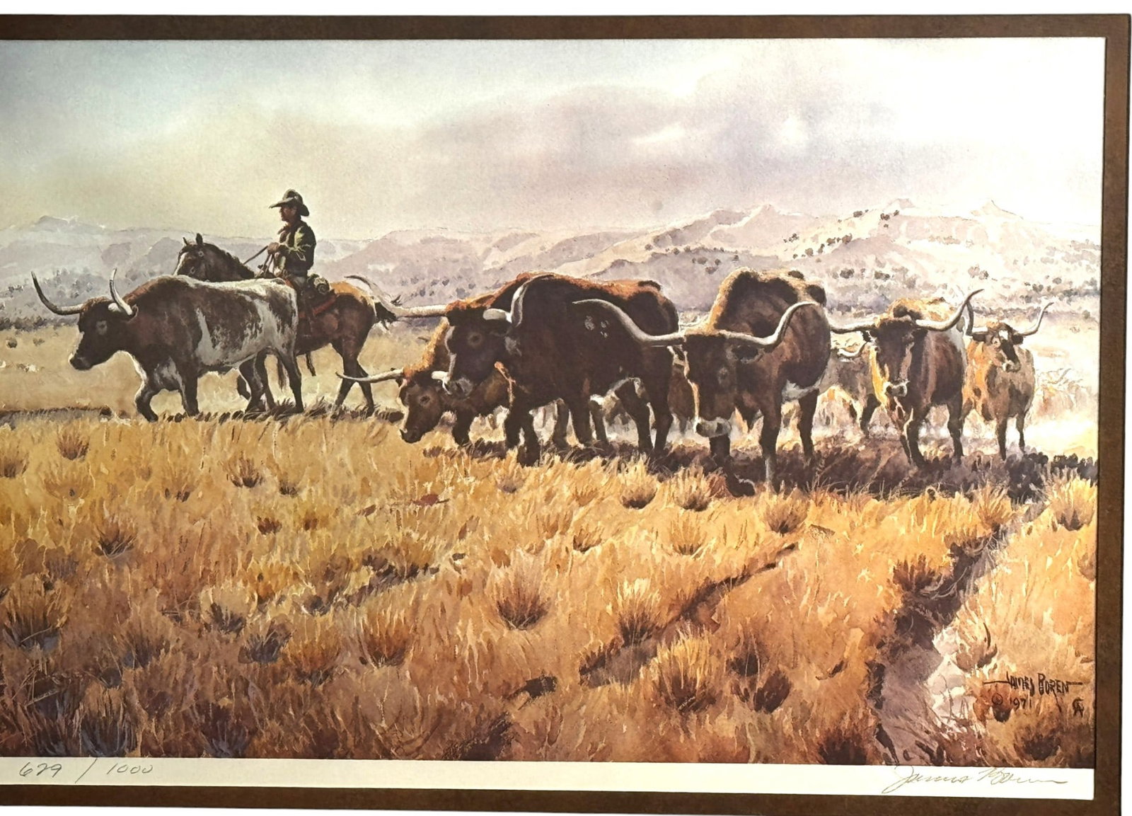 JAMES BOREN LITHOGRAPH - 3