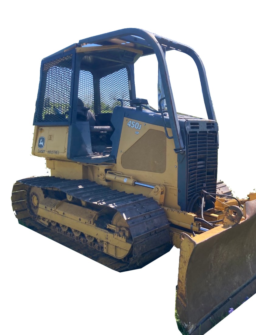 JOHN DEER 450 J CRAWLER TRACTOR: JOHN DEER 450 J CRAWLER TRACTOR. NEW SPROCKETS, PINS, ROLLERS, UNDER CARRIAGE TRANSMISSION, CYLINDERS RESEALED AND LINKAGE LESS THAN 100 HOURS. READY TO WORK. LOCALLY AVAILABLE TO PREVIEW BY APPOINTME