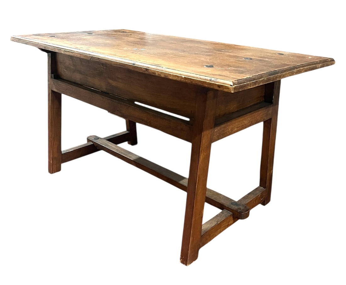 ANTIQUE SPANISH WALNUT TABLE - 3