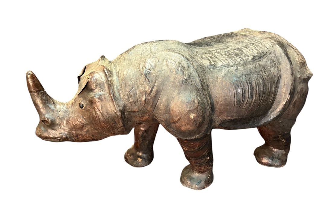 vintage LEATHER RHINO (1 of 7)