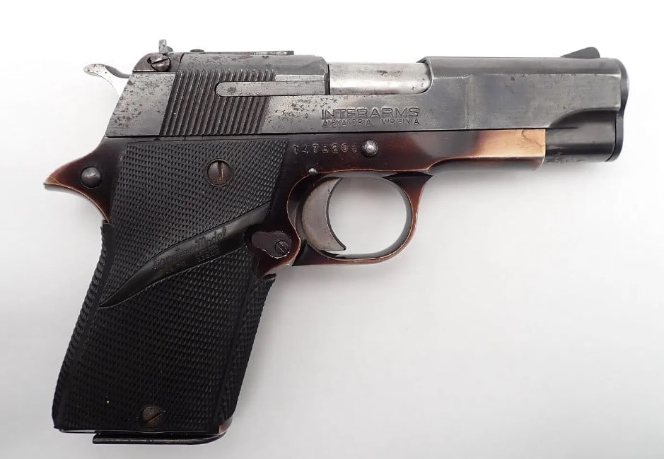 INTERARMS STAR PD PISTOL .45 ACP SEMI AUTO: STAR PD PISTOL .45 ACP SEMI AUTO 3.75 BARREL INCLUDES ORIGINAL HARD PLASTIC CASE WITH OWNERS MANUEL. GOOD OVER ALL CONDITION. SERIAL #1478205 (L1059)
