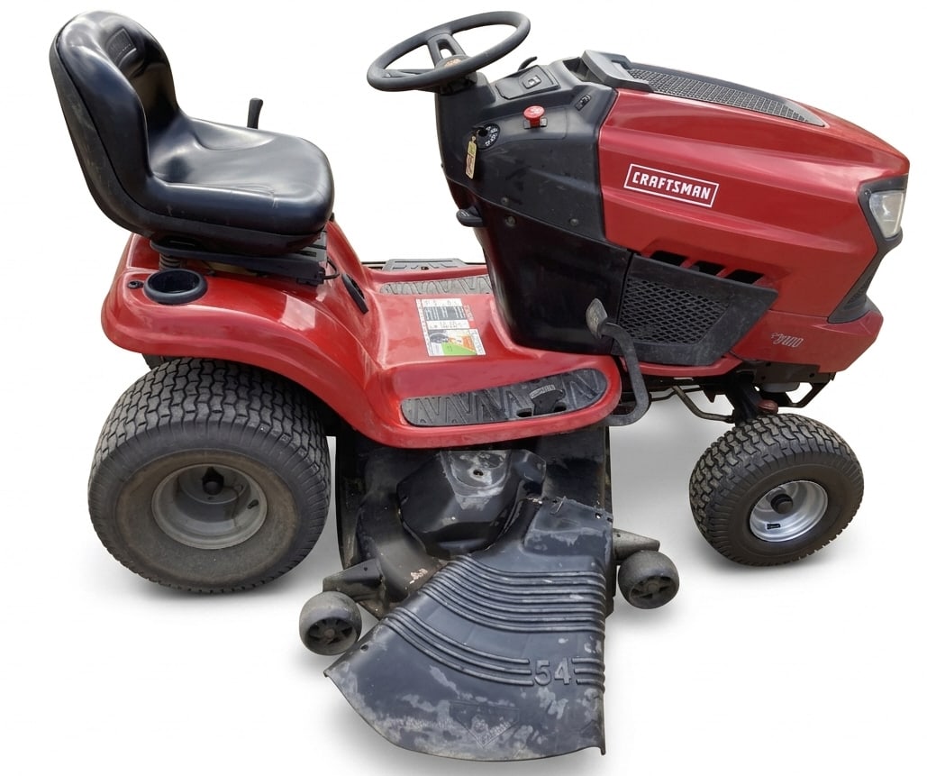 CRAFTSMAN 54-INCH RIDING LAWNMOWER (1 of 4)