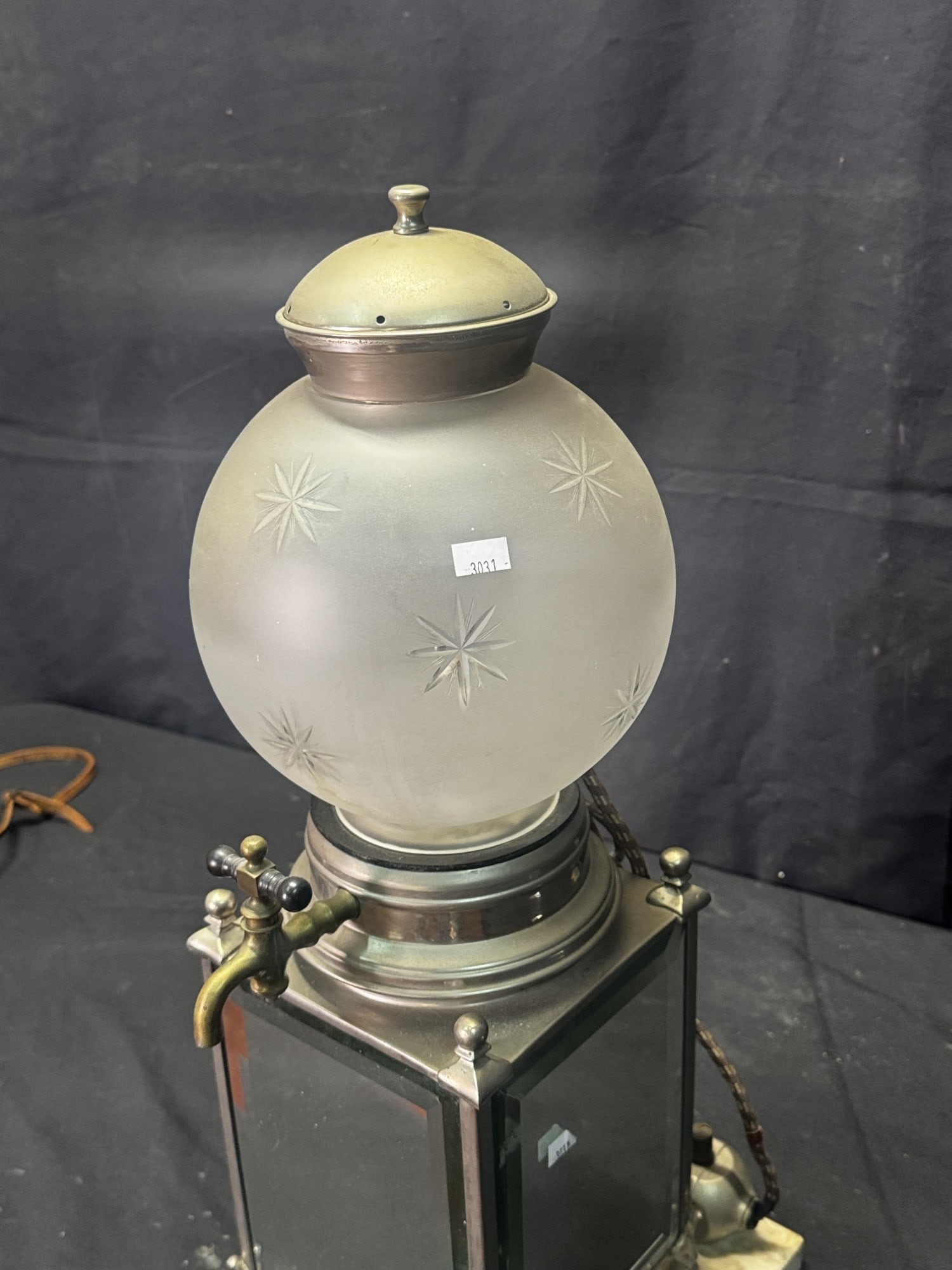 ANTIQUE COFFEE WARMER - 4