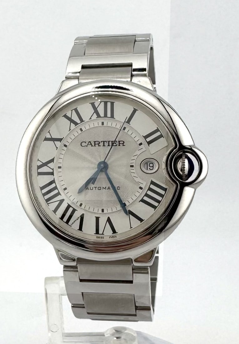 CARTIER BALLON BLEU 42 MM CHRONOMETER: CARTIER BALLON BLEU 42 MM CHRONOMETER. MDL #3765.
