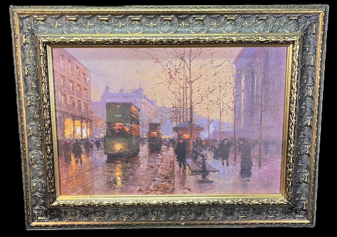 EDWARD CORTES GICLEE ON CANVAS: EDWARD CORTES GICLEE ON CANVAS Height: 24 in. by Width: 32 in.