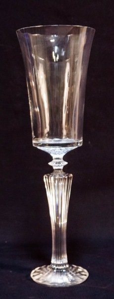 BACCARAT VASE: BACCARAT VASE Height: 23 in. by Width: 7 in. by Depth: 7 in.