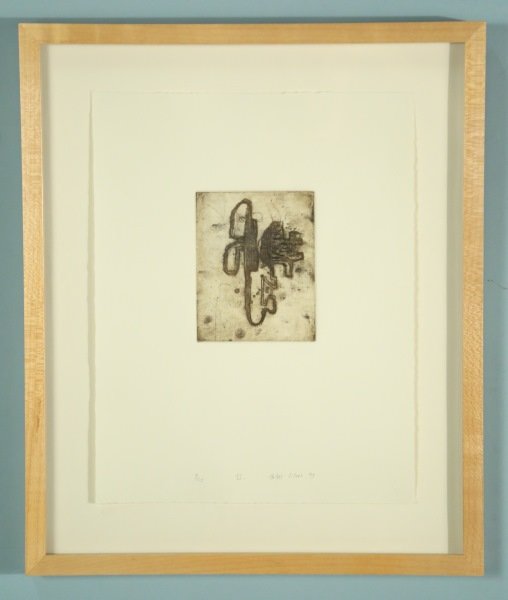 "II" GILES LYON, 1995: "II" GILES LYON 8/18, 1995. Height: 18 & 5 in. by Width: 15 & 4 in.