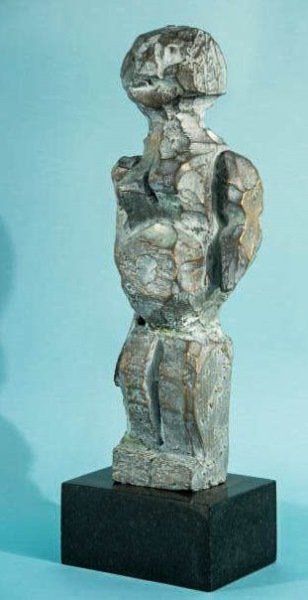 JAMES HAVARD "FEMALE NUDE" BRONZE SCULPTURE: JAMES HAVARD "FEMALE NUDE" BRONZE SCULPTURE.