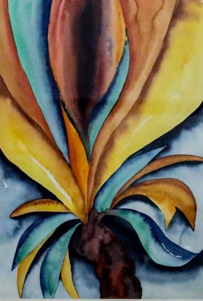 GEORGE MASON "UNTITLED" WATERCOLOR ON PAPER: GEORGE MASON "UNTITLED" WATERCOLOR ON PAPER. Height: 26 1/2 & 20 in. by Width: 20 1/2 & 14 in.