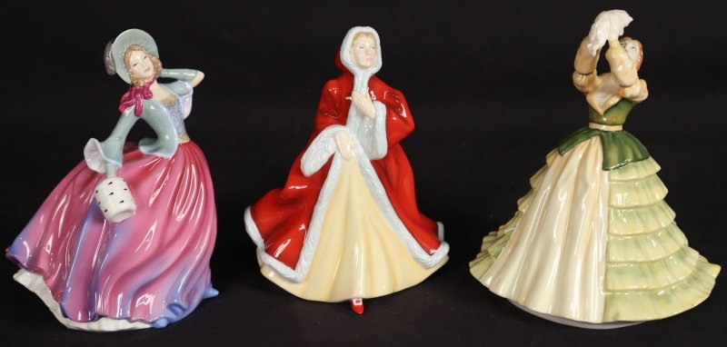 LOT OF 3 ROYAL DOULTON FIGURES (1 of 3)