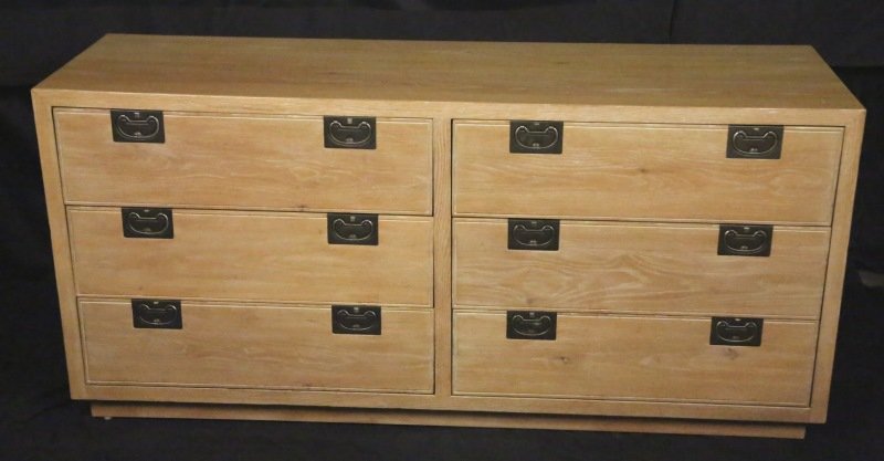 HENREDON BEL AIR DRESSER: HENREDON BEL AIR DRESSER. MATCHES LOT 172. Height: 30 in. by Width: 19 in. by Depth: 64 1/2 in.