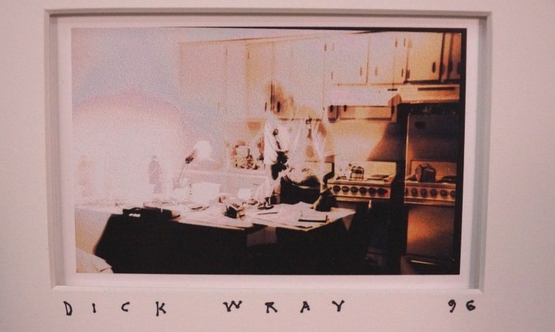 SIGNED & FRAMED DICK WRAY PHOTOGRAPH, 1996: SIGNED & FRAMED DICK WRAY PHOTOGRAPH, 1996. Height: 21 & 5 in. by Width: 17 & 3 in.