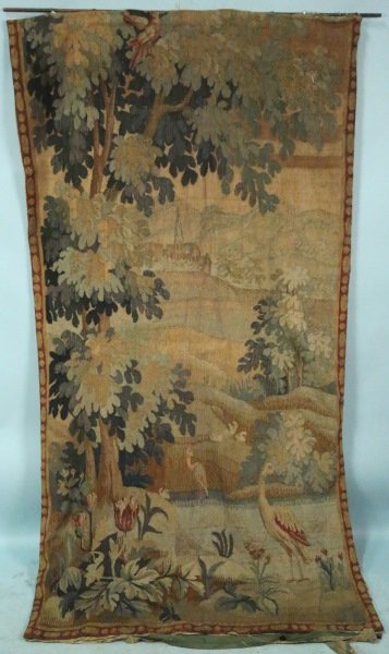 18th CENTURY AUBUSSON TAPESTRY (1 of 2)
