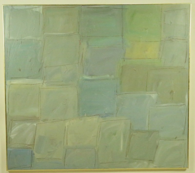 HOWARD JACOBSEN  "UNTITLED" OIL ON CANVAS, JUNE 84 (1 of 3)