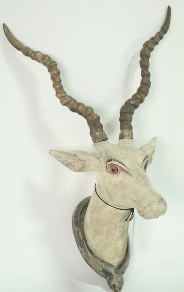 PAINTED ANTELOPE HEAD (1 of 3)