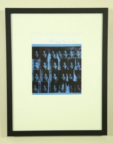 ANDY WARHOL, TEXAN (PORTRAIT ROBERT RAUSCHENBERG) (1 of 3)