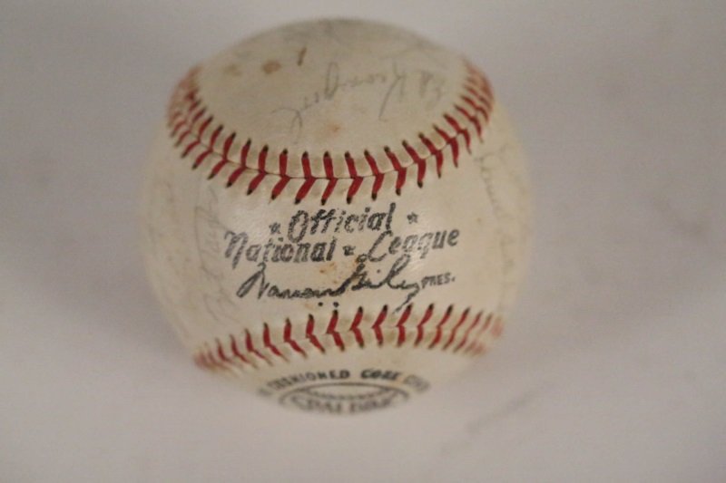 1965 NEW YORK METS AUTOGRAPHED BASEBALL (1 of 5)