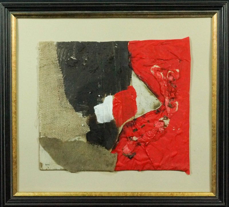 ALBERTO BURRI "COLLAGE" MIXED MEDIA (1 of 4)