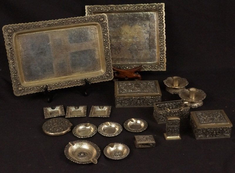 MIXED LOT 17 PIECES OF 800 PART STERLING SILVER (1 of 5)