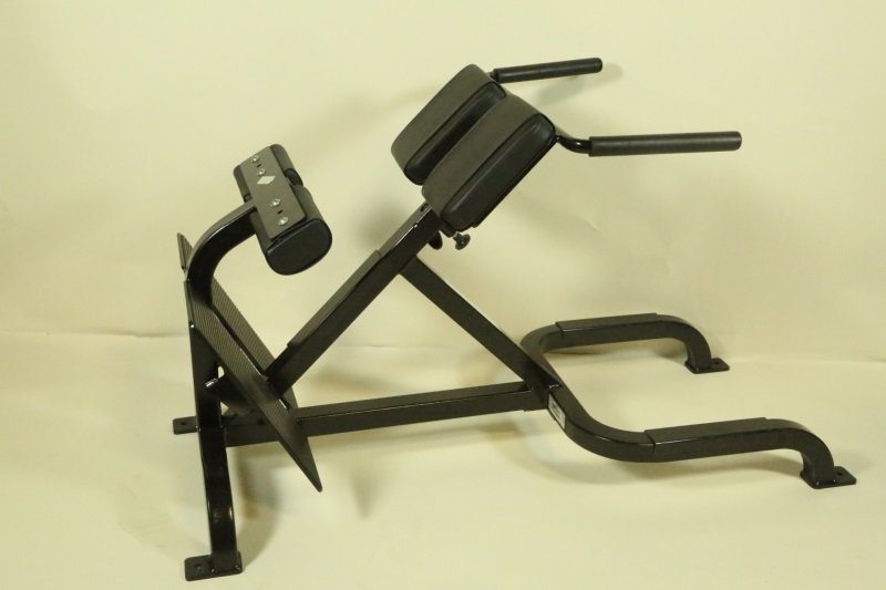 CYBEX 45 DEGREE BACK EXTENSION MACHINE: CYBEX 45 DEGREE BACK EXTENSION MACHINE Height: 34 in. in. by Width: 28 in. in. by Depth: 40 in.