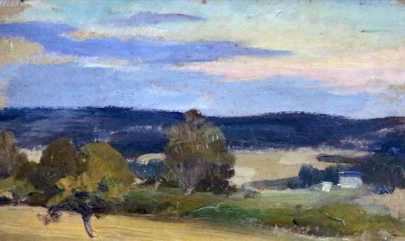 CHARLES JEAN PAUL BAUDOUIN "COUNTRYSIDE" OIL/PANEL (1 of 4)