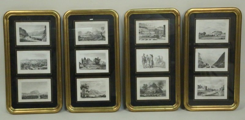 SET OF 4 19th C. "SCENES OF MEXICO" ENGRAVINGS (1 of 5)