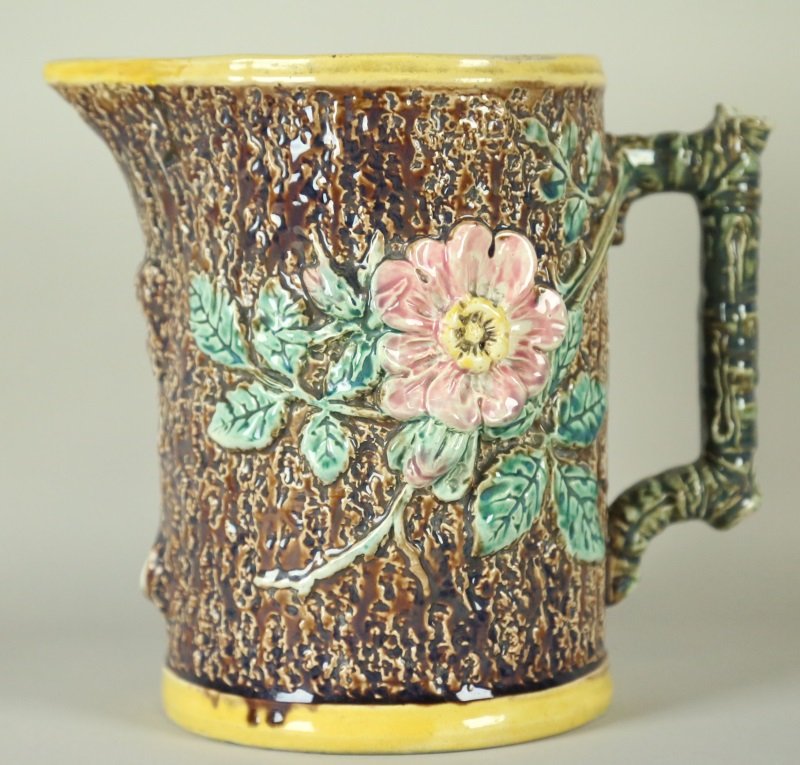 19th CENTURY ITALIAN MAJOLICA PITCHER (1 of 3)