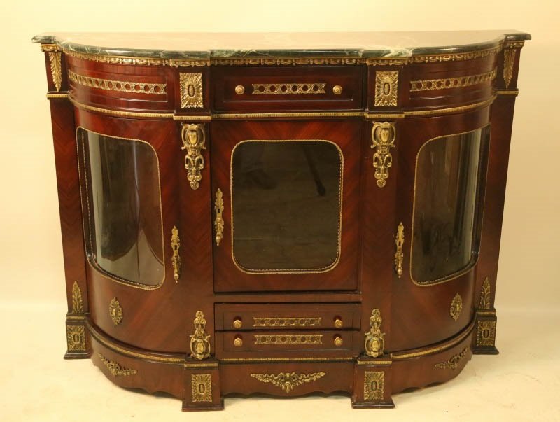 EUROPEAN STYLE GILT BRONZE MOUNTED COMMODE (1 of 3)