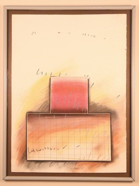 CONTEMPORARY DRAWING SIGNED & DATED (1 of 2)