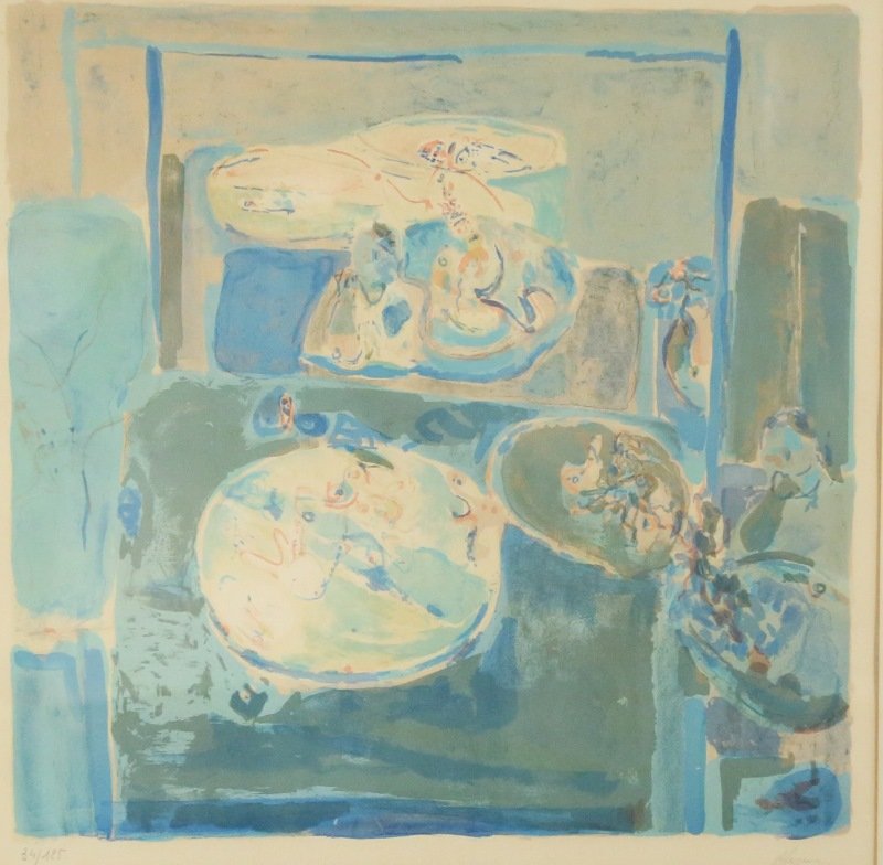 ABSTRACT LITHOGRAPH SIGNED & NUMBERED (1 of 4)