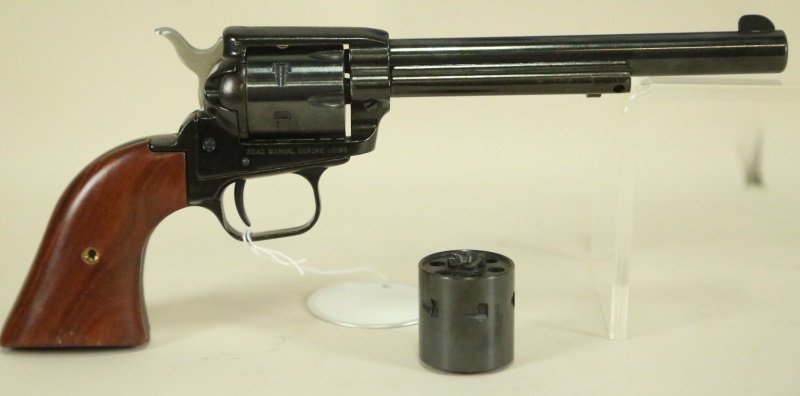 HERITAGE ROUGH RIDER 22 LR/MAG REVOVLER PISTOL: HERITAGE ROUGH RIDER 22 LR/MAG REVOVLER PISTOL (USED FIREARM) CALIBER: .22 LR / .22 MAG SERIAL NUMBER: F73022