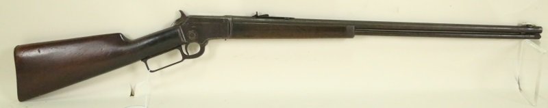 MARLIN 1892 .22 CALIBER RIFLE: MARLIN 1892 .22 CALIBER RIFLE (USED FIREARM) CALIBER: .22 SERIAL NUMBER: 359278 BAD BLUEING