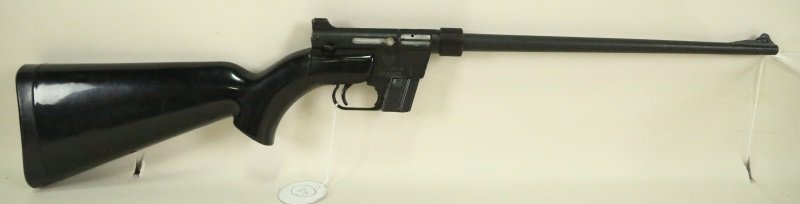 CHARTER ARMS AR-7 EXPLORER .22 LR RIFLE: CHARTER ARMS AR-7 EXPLORER .22 LR RIFLE (USED FIREARM) CALIBER: .22 LR SERIAL NUMBER: A217031 STOCK CRACKED, PITTED BARREL