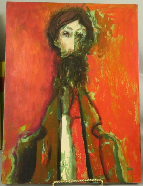 DAVID ADICKES "THE PHILOSOPHER" GICLEE: DAVID ADICKES "THE PHILOSOPHER" GICLEE. Height: 20 in. by Width: 15 in.