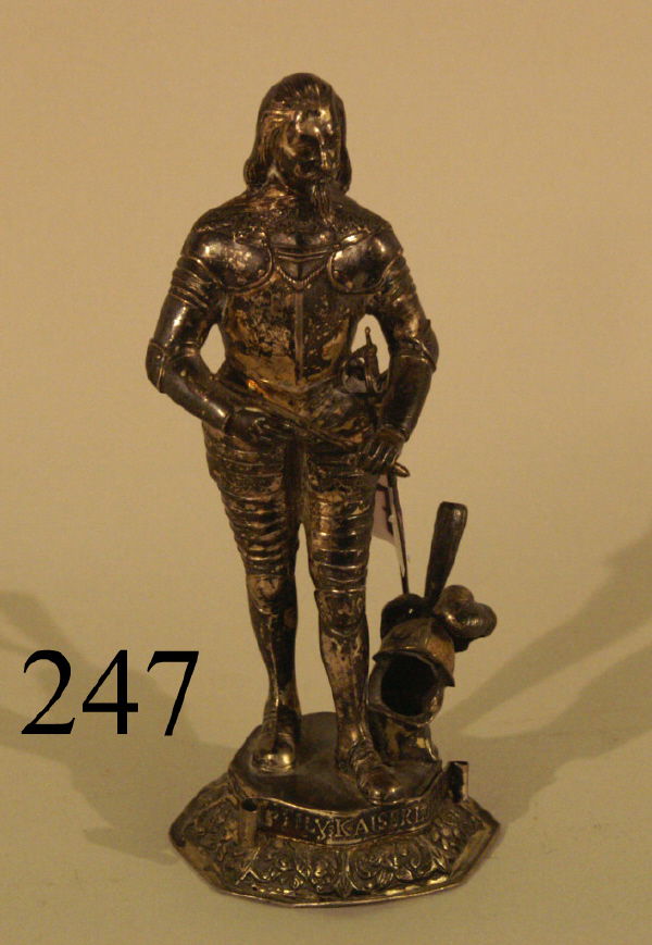 STERLING FIGURE OF A CAVALIER, 7 1/2": STERLING FIGURE OF A CAVALIER, 7 1/2" Measurements: 7 1/2"