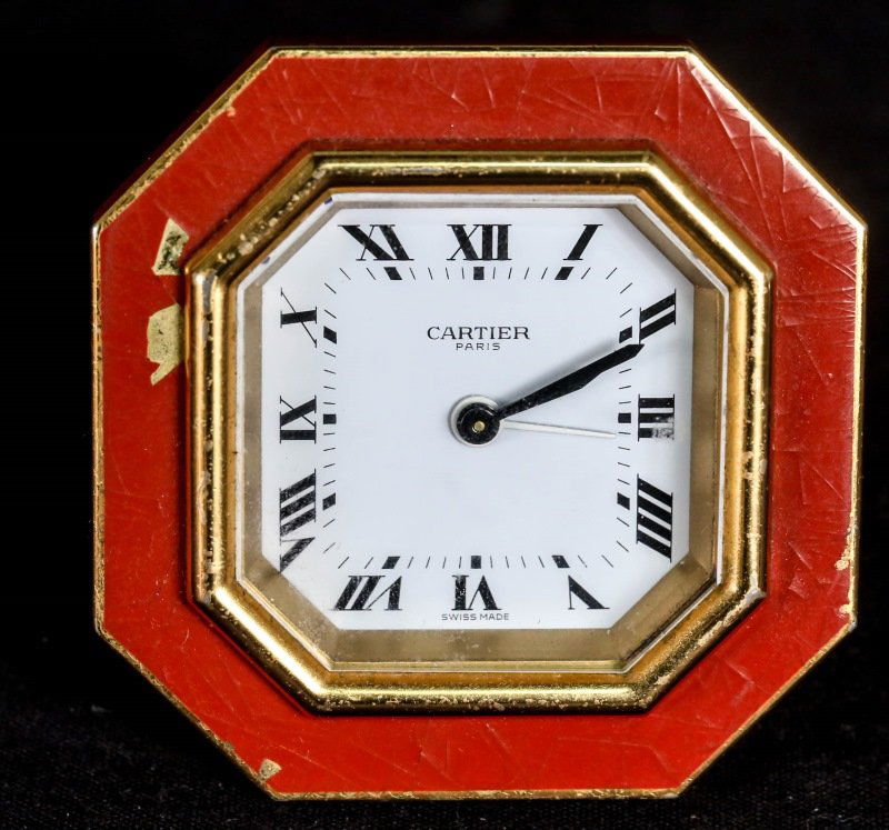 SMALL CARTIER CLOCK (1 of 2)