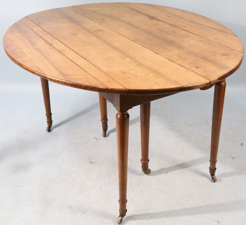 19th CENTURY FRENCH LOUIS PHILLIPE WALNUT DROP LEA (1 of 5)