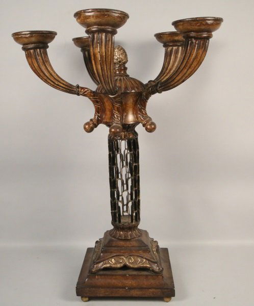 ART DECO STYLE CANDELABRUM (1 of 3)