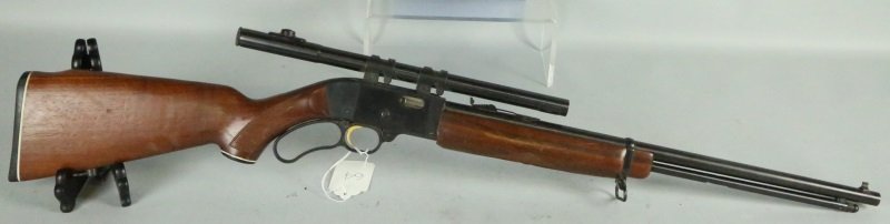 MOSSBERG 402 .22 SL/LR RIFLE WITH SCOPE: MOSSBERG 402 .22 SL/LR RIFLE WITH SCOPE. (USED FIREARM) CALIBER: .22 SL/LR SERIAL NUMBER: NONE