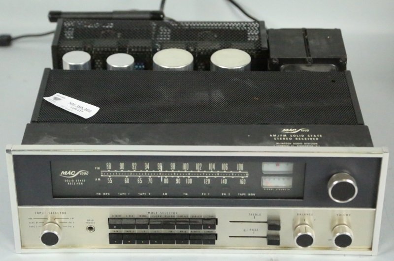 MAC 1900 SOLID STATE RECEIVER: MAC 1900 SOLID STATE RECEIVER