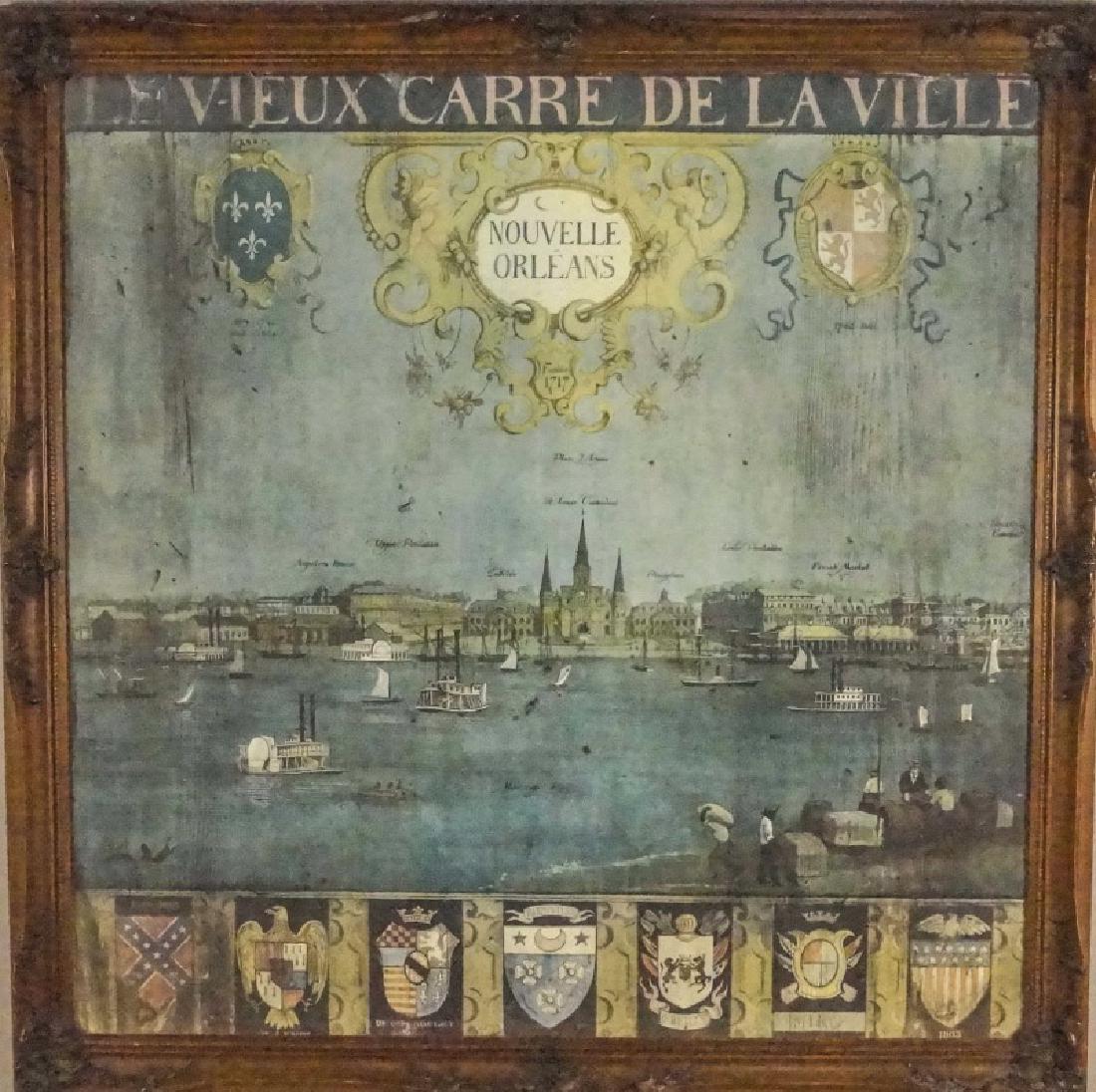 "LE VIEUX DE LA VILLE NOUVELLE ORLEANS" PRINT (1 of 4)