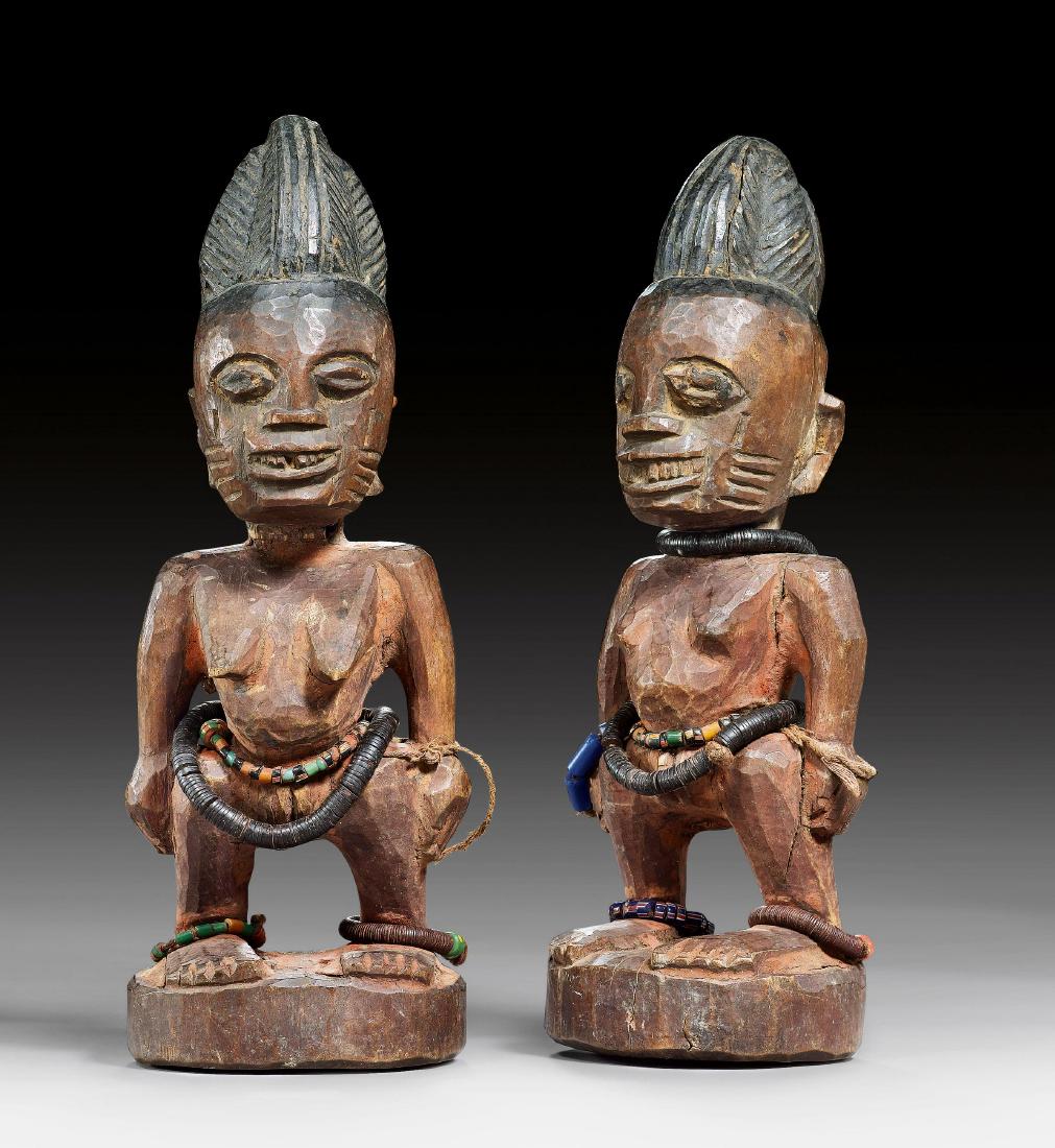 Figurenpaar, "ibeji" (1 of 4)