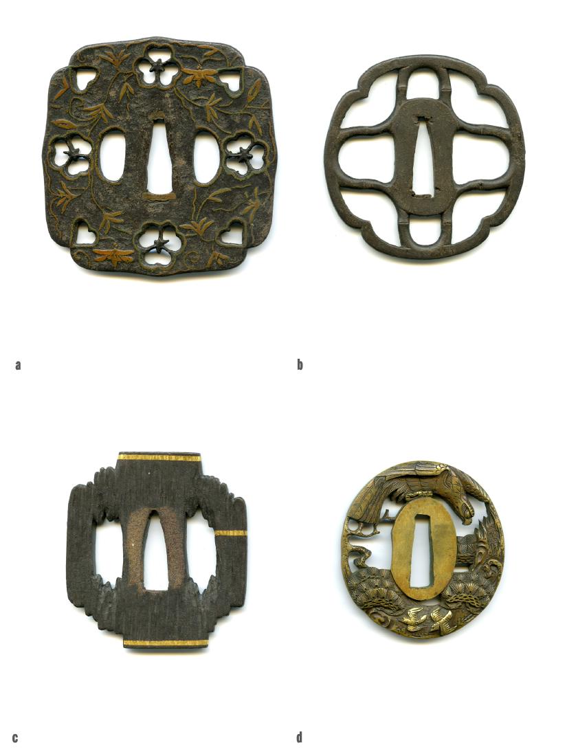 4 Samurai Sword Kozuka. Estate of Carlo Monzino. (1 of 9)