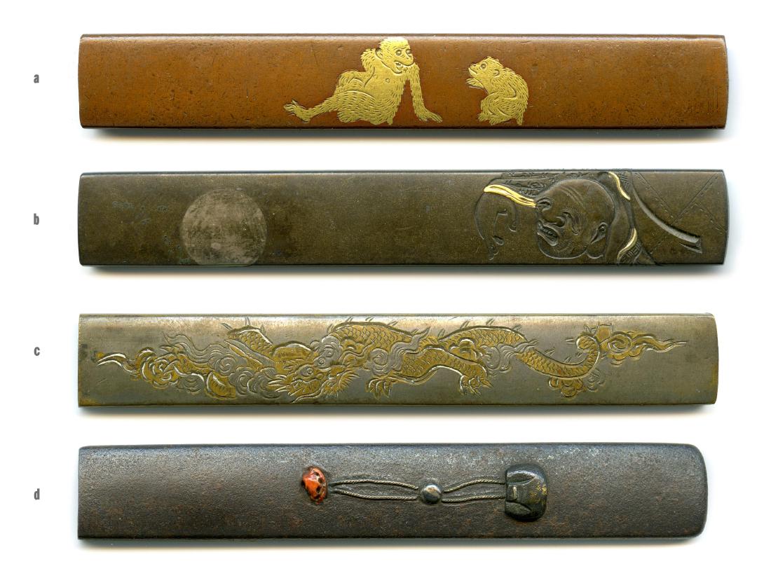 4 Samurai Sword Kozuka. Estate of Carlo Monzino. (1 of 6)