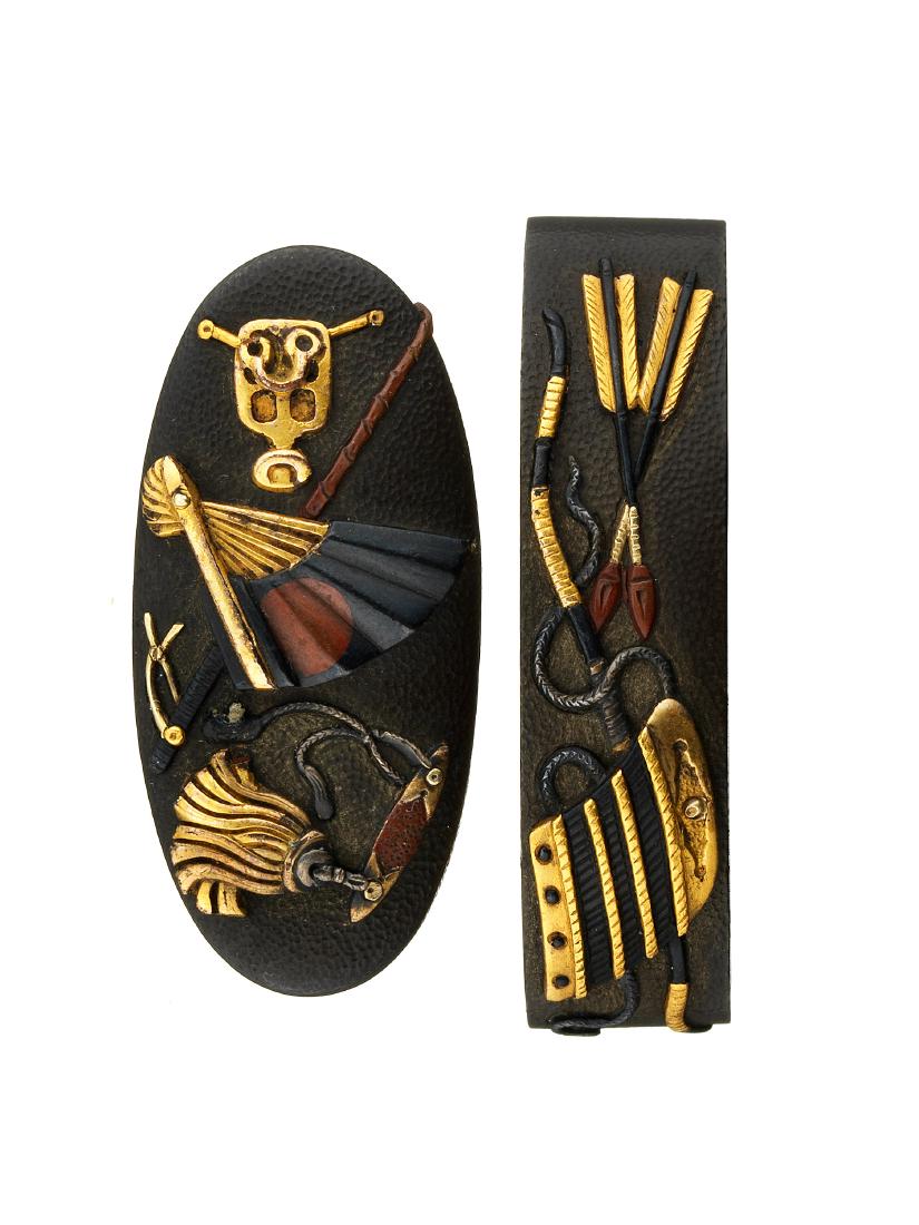 Japanese Fuchi and Kashira. Estate of Carlo Monzino. (1 of 1)